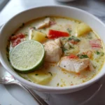 Coconut Lime Fish Soup