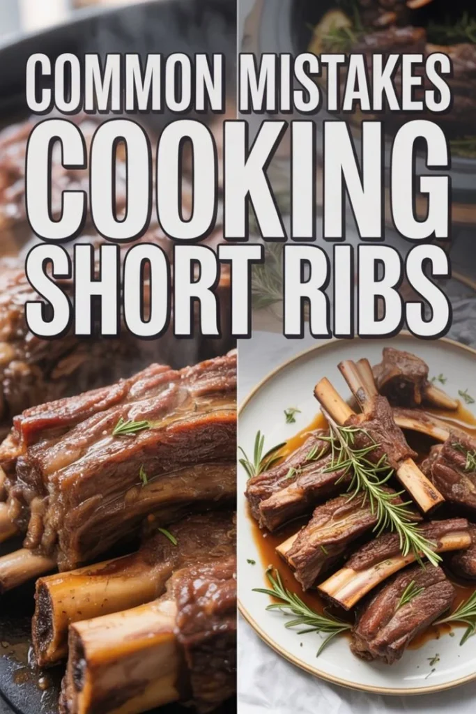 Common Mistakes When Cooking Short Ribs