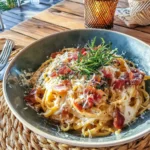 Pâtes Carbonara Savoureuses