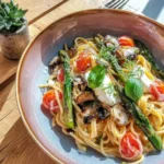 Pâtes Primavera aux Légumes de Saison