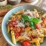 Penne à la Sauce Tomate Basilic