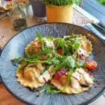 Raviolis faits maison aux épinards et à la ricotta